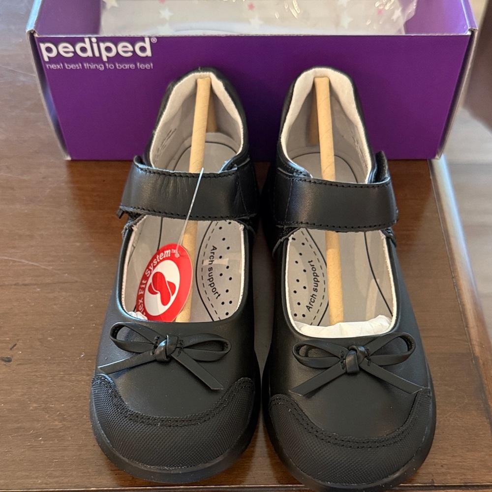 Pediped Black Dress Shoes for Kids